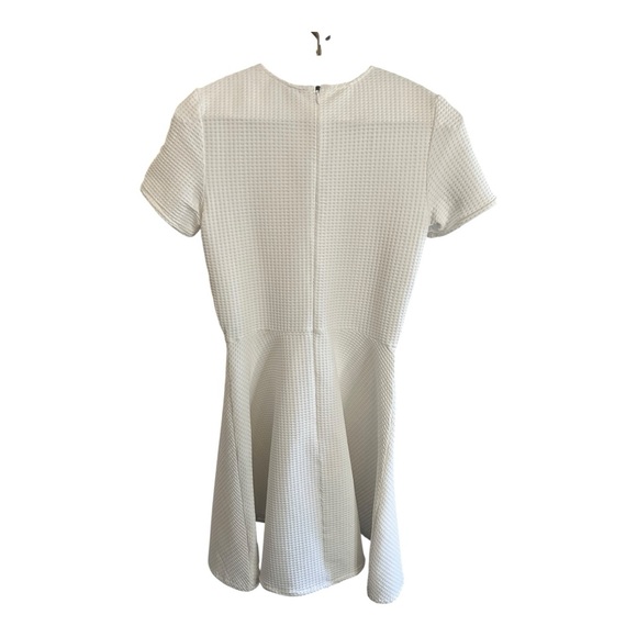 Opening Ceremony White Textured Mini Dress Size Small - Picture 11 of 16